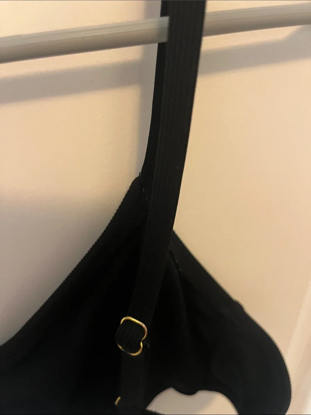 Shade & Shore Black Bikini Top with Adjustable Straps